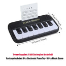 Mini Electric Keyboard Kids Puzzle Early Education Electronic Piano Toy Teaching Musical Instrument for Girl Boy