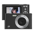 4K Digital Camera Camcorder 48MP Digital Video Camera 2.4" Screen 16X Digital Zoom Anti-shake Face Detection Beauty Effect