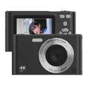 4K Digital Camera Camcorder 48MP Digital Video Camera 2.4" Screen 16X Digital Zoom Anti-shake Face Detection Beauty Effect
