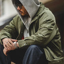 Maden Japanese Vintage Pilot Jackets Thickened Warm Cotton Pocket Coats Men's Autum Winter Coat Bomber Jacket