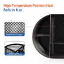 1pc Metal Multifunctional Pen Holder Office Supplies Creative Cool Crafts Desktop Hollow Storage Box