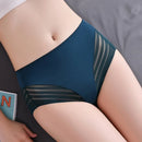 4pcs Sexy Lace Panties Women's Underpants Large Size Mid-Rise Waist Briefs Breathable Lift buttocks Female Underwear