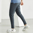 Breathable Men's Gym Pants - Athletic Ice Training Sweatpants for Summer Sports & Fitness - Outdoor Leggings, Tactile &Cooling