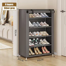 Non-woven dormitory door simple cabinet simple shoe rack multi-layer space saving and economical home dustproof box cabinet