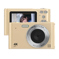 4K Digital Camera Camcorder 48MP Digital Video Camera 2.4" Screen 16X Digital Zoom Anti-shake Face Detection Beauty Effect