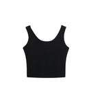 Wholesale Women Solid Color Suspender Camisole Tank Top for Women's Short Yoga Sports Crop Top Sleeveless Slim Fit Tops