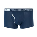 New Loose Boxer Briefs for Men Popular Elastic Comfortable Breathable Letter Printed Men's Dedicated Side Opening Underpanties
