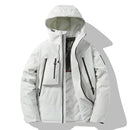 2024 New Winter Jacket Men Women Outdoor Ski Waterproof Graphene Warm Hooded Parka Male Street Casual Multi Pocket Padded Jacket