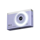 Digital Camera Travel Selfie Camara 2.4inch Screen 8X Zoom Digital Camera Kids Campus Selfie Mini Retro Cam with Fill Light