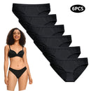 6pcs Women's Panties Sexy Underwear Women Briefs Brazilian Lingerie High Waist Female Underpants Plus Size