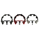 Cymbal Hi Hat Tambourine Stainless Steel Shaker Single Row Bells Percussion Accessories Drum Set Hi Hat for Kids Ensemble KTV