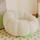 Creative Pumpkin Shape Single Lazy Sofa Bedroom Balcony Living Room Lounge Chair Detachable Washable Living Room Furniture