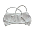 V Sculpt Bralette Seamless Padded Yoga Top Bra Stretchy Gym Crop Top with Adjustable Straps Light Support Workout Sports Bra