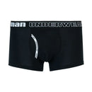 New Loose Boxer Briefs for Men Popular Elastic Comfortable Breathable Letter Printed Men's Dedicated Side Opening Underpanties