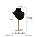 New jewelry display stand Jewelry props black metal window set necklace ring jewelry storage display rack