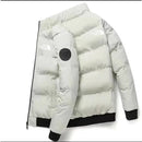 2025 Thick Men's New Warm Parker Jacket Winter Casual Men's Jacket Golf Brand Men's Windproof Cotton Down Jacket