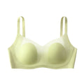 SUJIIN Wireless Bra for Big Breasts Women Push Up Full-Coverage Large Size Bra Ladies Seamless Comfort Smoothing Bralettes MX313