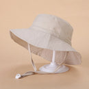 Newborn Baby Hats Boys Girls Panama Summer Kids Sun Hat Infant Beach Fisherman Bucket Hat Children Breathable Outdoor Hats