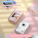 Digital Camera Travel Selfie Camara 2.4inch Screen 8X Zoom Digital Camera Kids Campus Selfie Mini Retro Cam with Fill Light