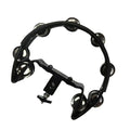 Cymbal Hi Hat Tambourine Stainless Steel Shaker Single Row Bells Percussion Accessories Drum Set Hi Hat for Kids Ensemble KTV