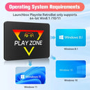 PlayZone 1TB Portable External Game SSD Handheld Game Console For Xbox/PS4/PS3/PS2/Switch Built-in 16000 Games For Win PC/Laptop