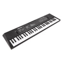 BIGFUN 61 Key Electronic Keyboard Piano Dual Speakers 8 Tones 5 Rhythms 5 Drums Percussions 6 Demos Musical Instrument with Mic