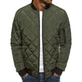 2023 Autumn and Winter Men's Casual Wide Songdema Fashion Versatile Personalized Jacket Diamond Plaid Cotton Dress