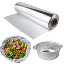 1-5PCS Disposable Tin Foil Paper Food Grade Aluminum Foil Roll Air Fryer Tin Foil Barbecue Oven Baking Paper Kitchen Accessories