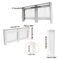 S M L XL Extra Tall 92CM Radiator Cover MDF Cabinet Grill Shelf Fence Panel Barrier