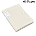 A4 File Folder Display Book 30/60 Pages Transparent Insert Paper Document Organizer Bag Office School Supplies Stationery