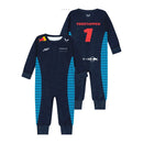 2024 F1 Racing Competition Baby Enthusiast Cycling Jumpsuit Hot Selling MAX VERSTAPPEN Baby Boy Girl Clothing Bull Crawling Suit