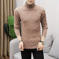 Winter Men's Turtleneck Sweater 2022 New Knitwear Large Size Clothes Casual Pullovers Personality Fashion Cold Shirts