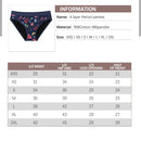 1pcs Girls Children Cotton Menstrual Panties For Teenager Printing Fabric Underwear 4-Layer Medium Flow Absorption Ladies Briefs