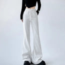 Matching Basic Women's Sweatpant Casual Lady's Sportswear New In Female Flare Pants Drawstring Wide Leg Pant Boot Cut Trousers