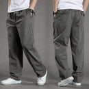 95%Cotton Men's Cargo Pants Summer Work Wear Spring New In Large Size Casual Climbing Joggers Sweatpants Hombre Autumn Trousers
