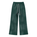 Vintage Distressed Man Pants Y2k Mens Clothing Sweatpants Oversize Streetwear Winter Loose Women Baggy Pants Men Fleece Trousers