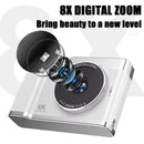 6K HD Digital Camera 2.4in IPS Display 8X Zoom 64MP Video Camera With Fill Light 4K Selfie Camera For Kids Students Teens 2025