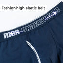New Loose Boxer Briefs for Men Popular Elastic Comfortable Breathable Letter Printed Men's Dedicated Side Opening Underpanties