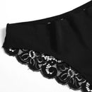 TrowBridge 4PCS Women's Panties Sweet Lace Underwear Sexy Lingerie Soft Silk Satin Female Briefs Hollow Out Mesh Cozy Underpants