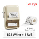 Niimbot B21 Pro 300dpi High Definition Portable Mini Thermal Printer Bluetooth Self-adhesive Label Photo Printer Sticker Maker