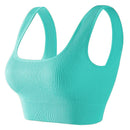 Seamless Knitted Sports Fitness Yoga Bra and Underwear