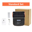 GOOJPRT 80mm Mini Thermal Receipt Printer Portable Mobile Ticket Bill Printer For Android IOS Windows Wireless Bluetooth Printer