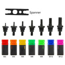 BT-606 Riveter Gun Tool Hand Riveter Interchangeable Mandrel Insert Threaded Nut Rivet Drilling Rivet Tool M3-M12 Spare Part