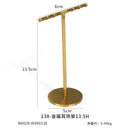 New jewelry display stand Jewelry props black metal window set necklace ring jewelry storage display rack
