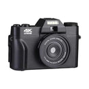 4K Digital Camera For Photography and Video Auto focus Anti-Shake 48MP Compact Vlogging Camera 3' '180°Flip Screen with Flash