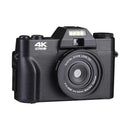 4K HD Professional Digital Camera Camcorder WIFI Webcam Wide Angle 16X Digital Zoom 48MP Photography 3 Inch Flip Screen Recorder