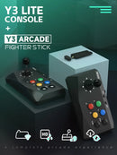 DATA FROG Y3 Arcade 4K Video Game Console With Game Arcade Keyboard Built-in 10000 Games Stick For PS1/FC/GBA Retro TV Dendy