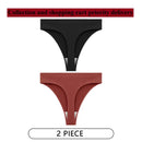 CINOON 2Pcs/Lot Women Sexy 5 Color Panties Low-waist Comfort Underwear G String Thong Breathable Lingerie Temptation Intimates