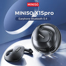 MINISO X15 PRO OWS Bluetooth Headset 5.4 Bluetooth  EarphonesButton Control Noise Cancelling Ear Hanging Headphones With Mic