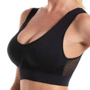 Sports top Woman Gym Clothing Women Sports Bra Breathable Brassiere Removable padded Underwear Wire Free Running Active Vest